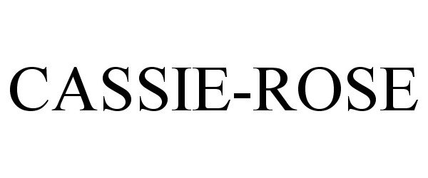  CASSIE-ROSE