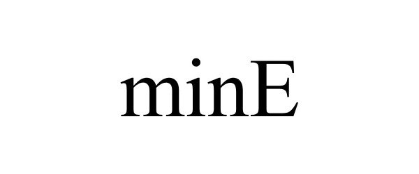 Trademark Logo MINE