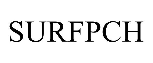 Trademark Logo SURFPCH
