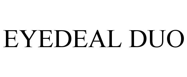 Trademark Logo EYEDEAL DUO