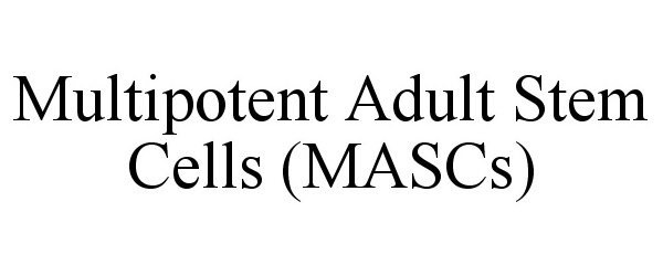  MULTIPOTENT ADULT STEM CELLS (MASCS)