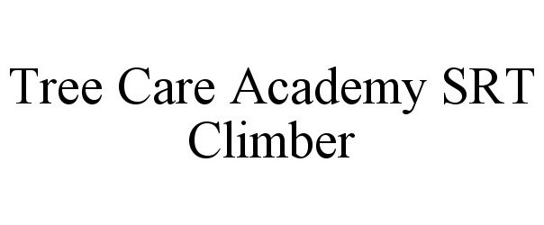  TREE CARE ACADEMY SRT CLIMBER