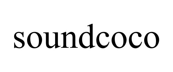Trademark Logo SOUNDCOCO