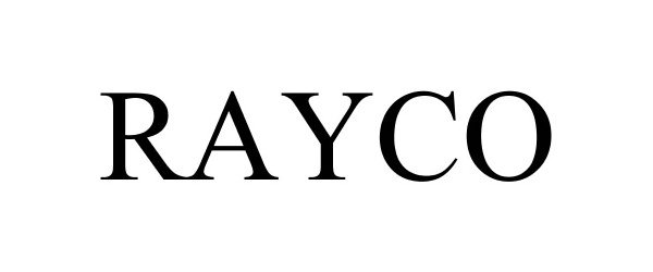 Trademark Logo RAYCO