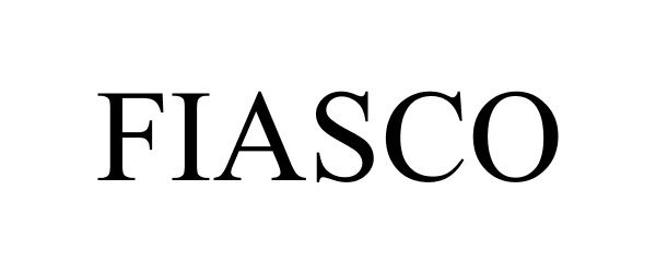 Trademark Logo FIASCO