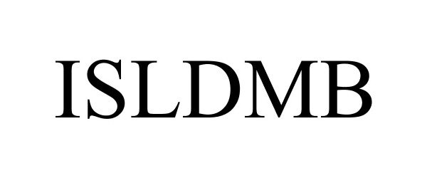 Trademark Logo ISLDMB