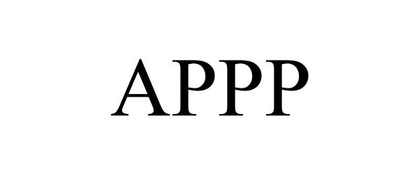 Trademark Logo APPP