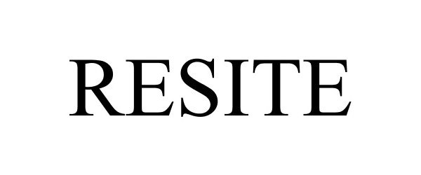 Trademark Logo RESITE