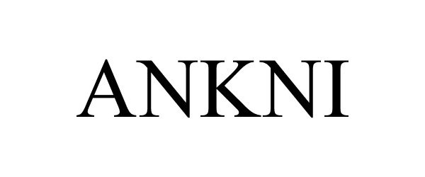 Trademark Logo ANKNI