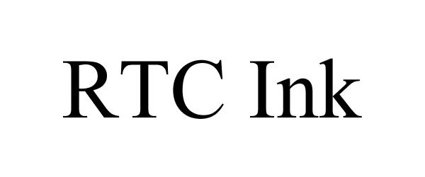 Trademark Logo RTC INK