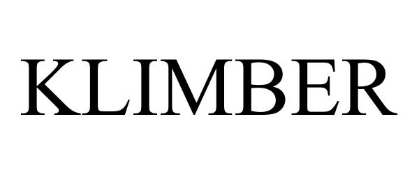 Trademark Logo KLIMBER