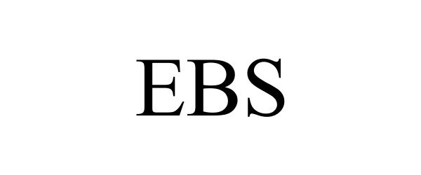 Trademark Logo EBS