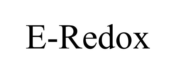 Trademark Logo E-REDOX