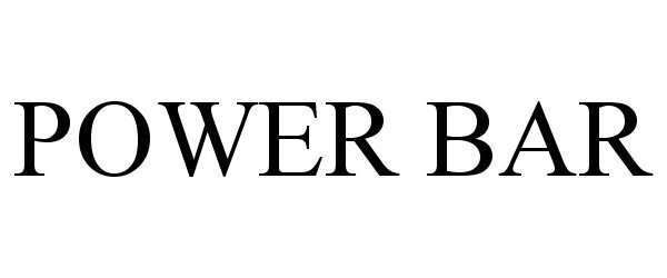 Trademark Logo POWER BAR