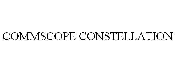 Trademark Logo COMMSCOPE CONSTELLATION