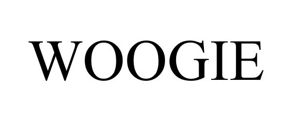 Trademark Logo WOOGIE