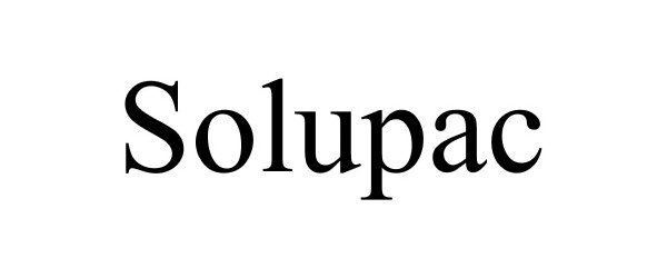 Trademark Logo SOLUPAC