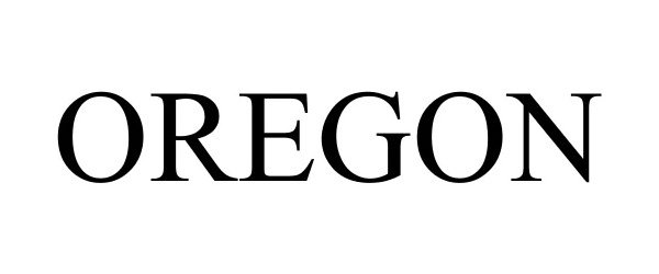 Trademark Logo OREGON