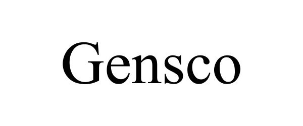 Trademark Logo GENSCO