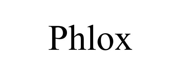 Trademark Logo PHLOX
