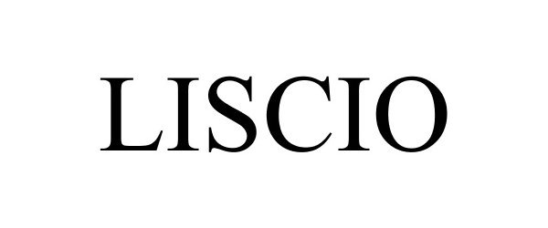 Trademark Logo LISCIO