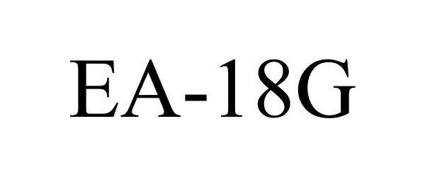Trademark Logo EA-18G