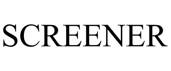 Trademark Logo SCREENER