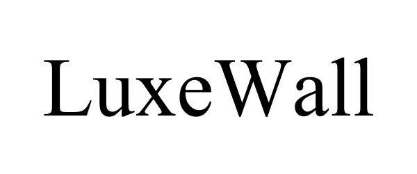 Trademark Logo LUXEWALL