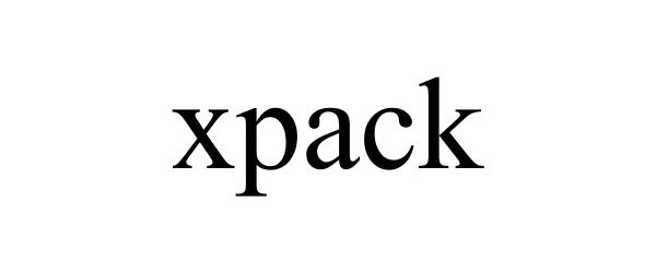 Trademark Logo XPACK