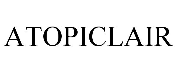 Trademark Logo ATOPICLAIR