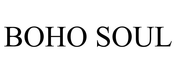 Trademark Logo BOHO SOUL