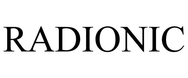 Trademark Logo RADIONIC