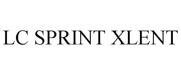 Trademark Logo LC SPRINT XLENT