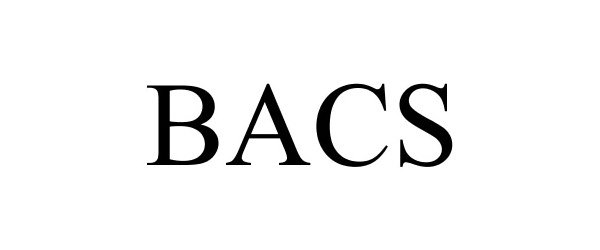 Trademark Logo BACS