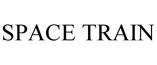 Trademark Logo SPACE TRAIN