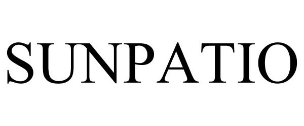Trademark Logo SUNPATIO