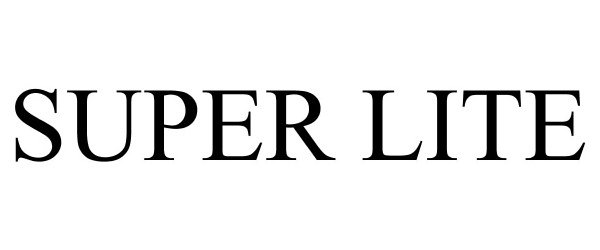 Trademark Logo SUPER LITE