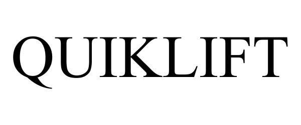 Trademark Logo QUIKLIFT