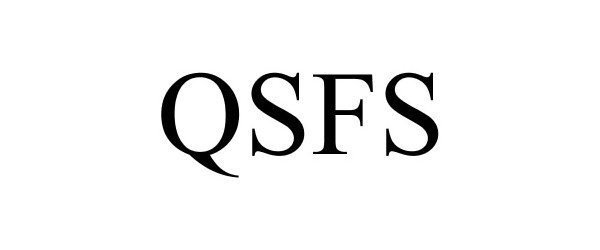 Trademark Logo QSFS