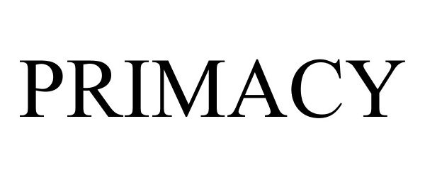 Trademark Logo PRIMACY