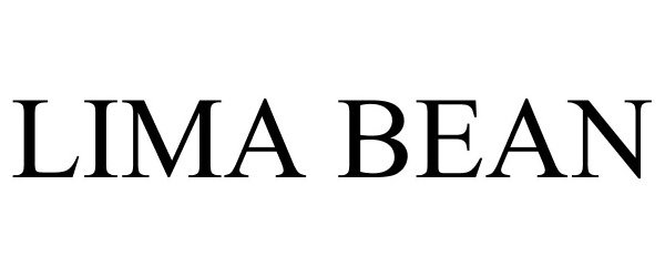 Trademark Logo LIMA BEAN