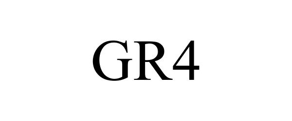 Trademark Logo GR4