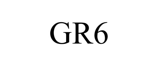 Trademark Logo GR6
