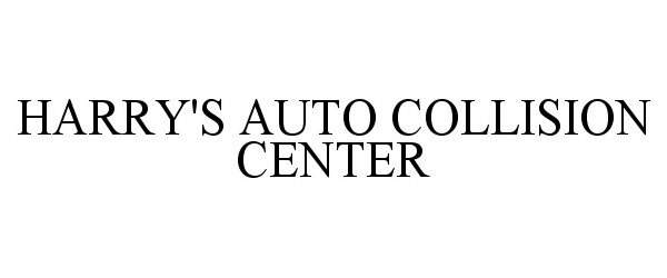  HARRY'S AUTO COLLISION CENTER