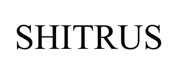 Trademark Logo SHITRUS