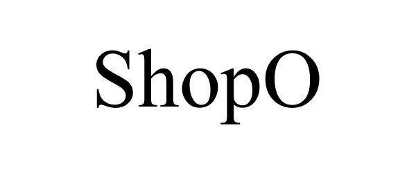Trademark Logo SHOPO