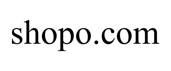 Trademark Logo SHOPO.COM