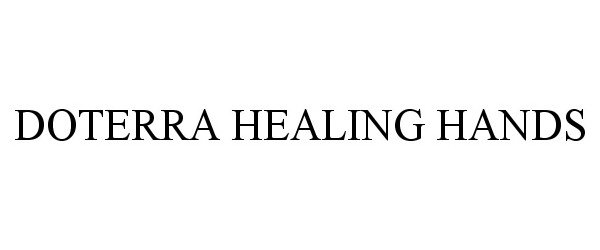  DOTERRA HEALING HANDS