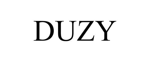 Trademark Logo DUZY