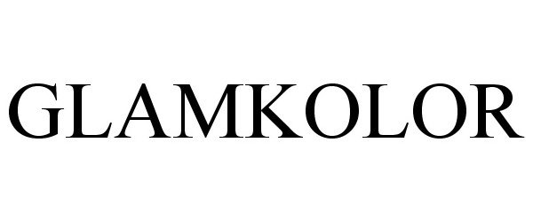 Trademark Logo GLAMKOLOR